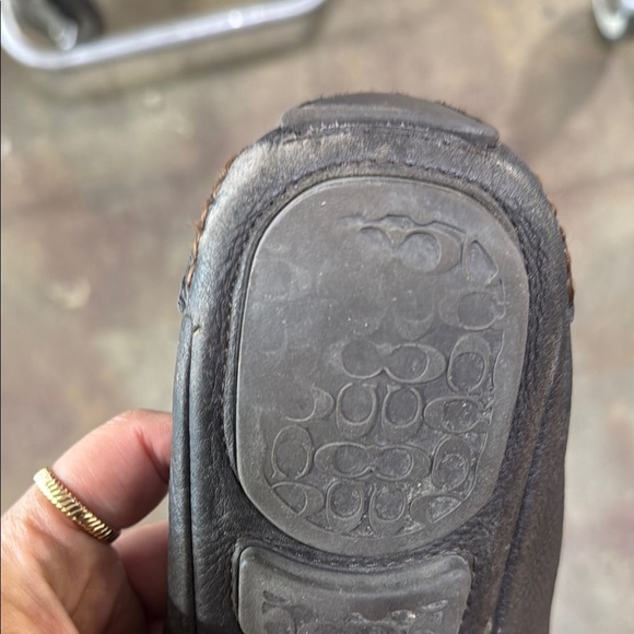 Coach Men's Brown Loafers - Picture 5 of 6